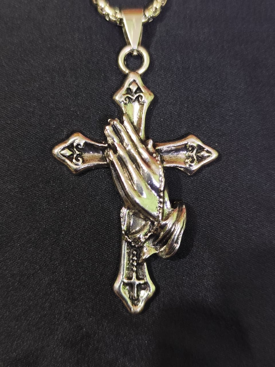 The Forbidden Hand Cross Necklace