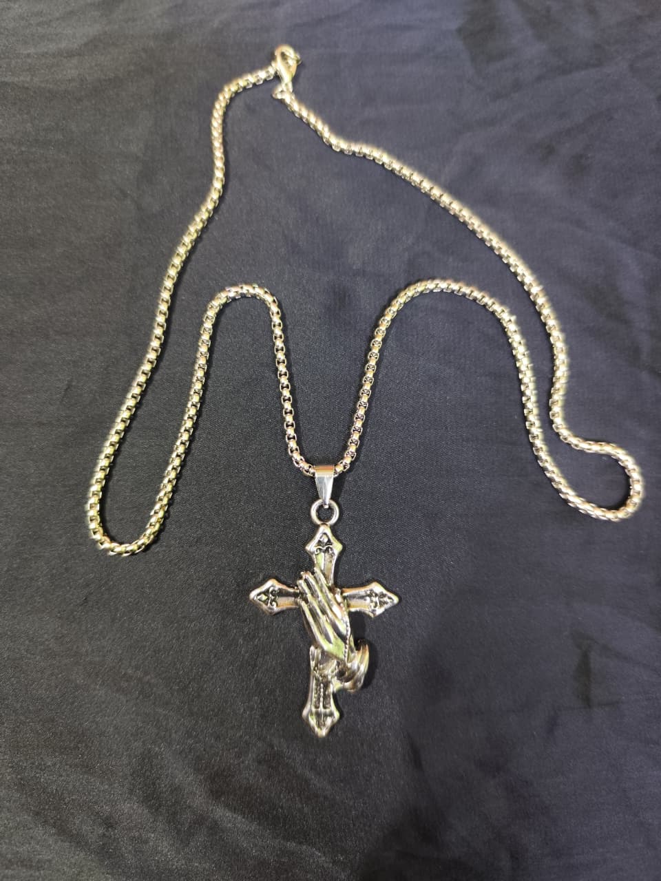 The Forbidden Hand Cross Necklace
