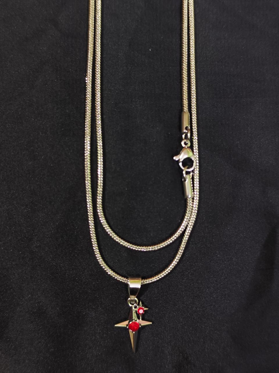Ruby Thorn Necklace