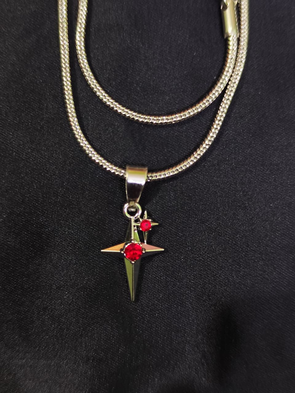 Ruby Thorn Necklace